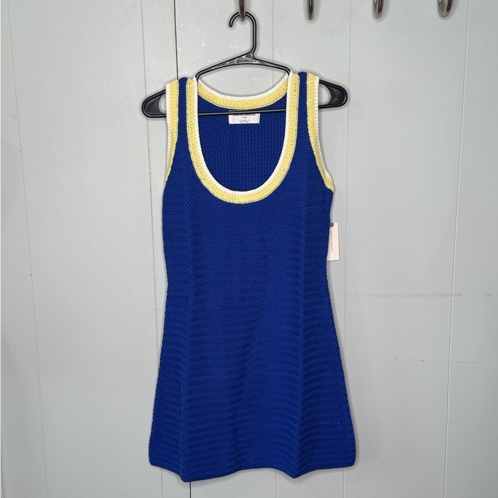 NWT ! Anthropologie Spiritual Gangster River Scoop-Neck Crochet Mini Dress - Picture 5 of 11